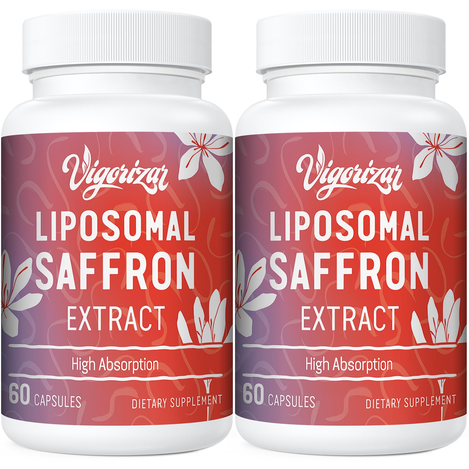 Vigorizar Saffron cápsula 88-5 mg, dosis precisa para un ánimo más estable.
