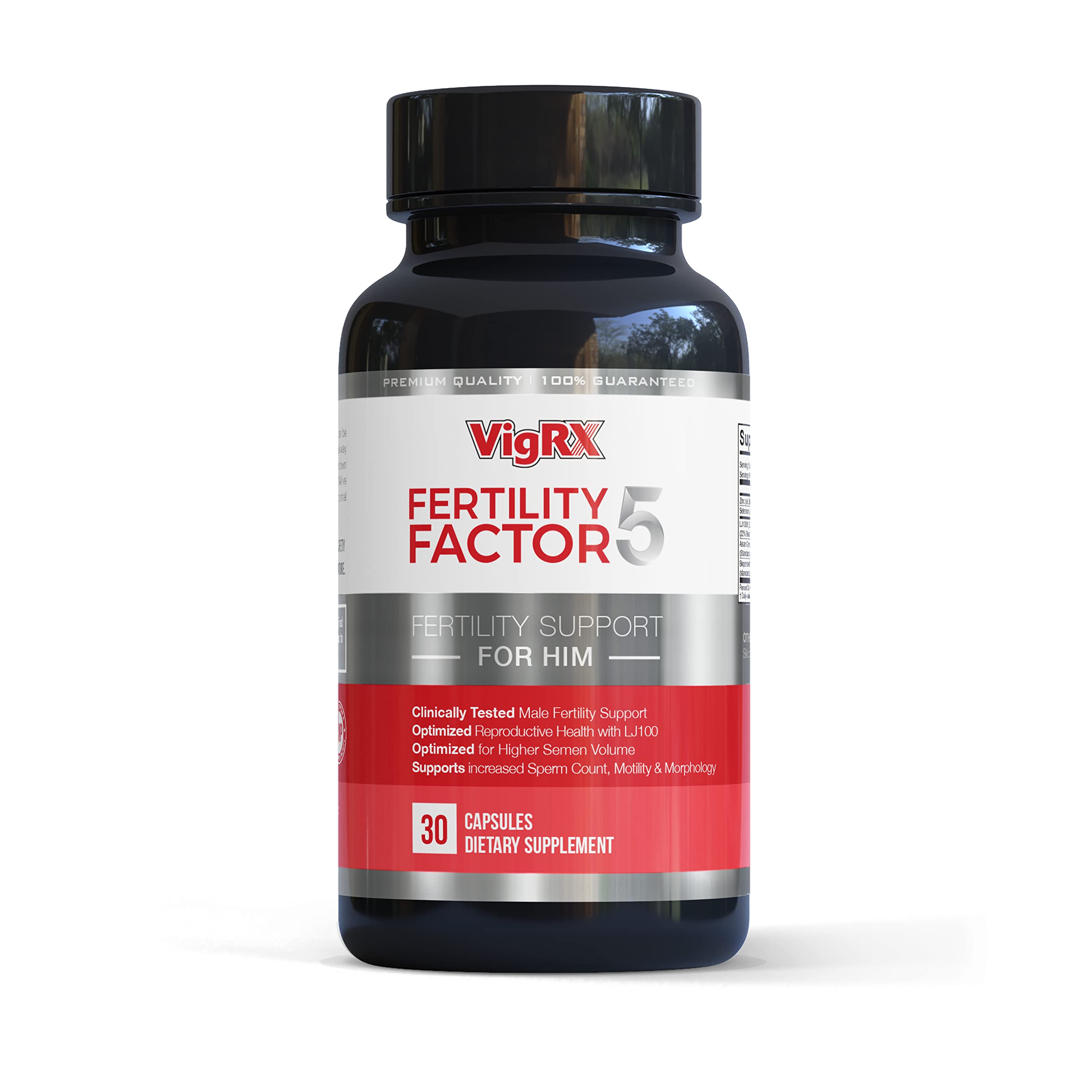 VigRX Fertilidad Factor 5: espermatozoides saludables y mejor motilidad.