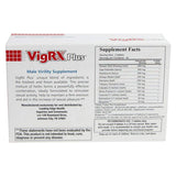 VigRX Plus caja triple mostrando tres paquetes para suministro de tres meses.