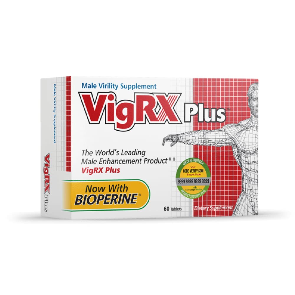 VigRX Plus, caja con indicaciones de uso para rutina diaria