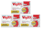 VigRX Plus envase con tabletas diarias para uso conveniente.