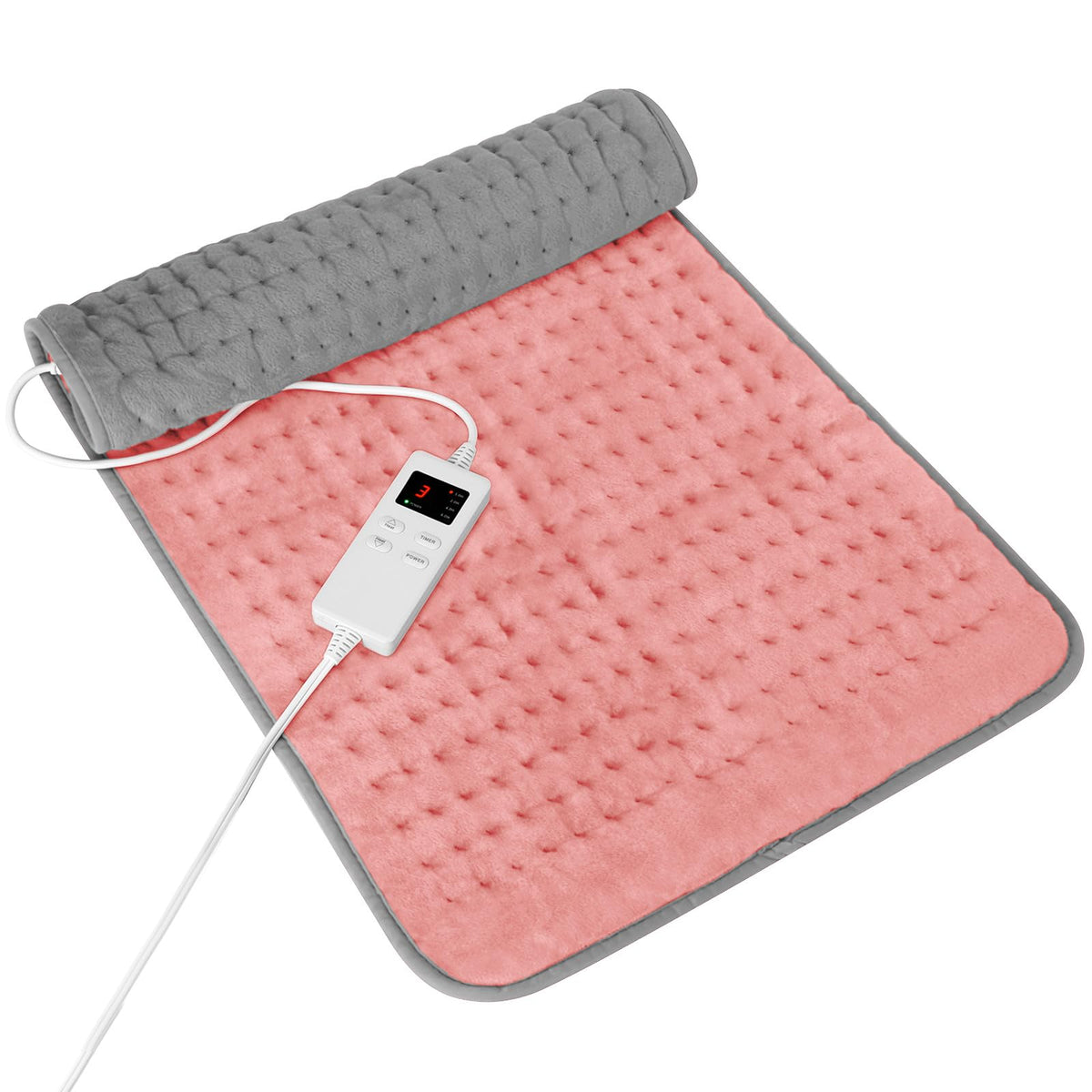 Almohadilla vilicert para calambres menstruales con calor suave y reconfortante.