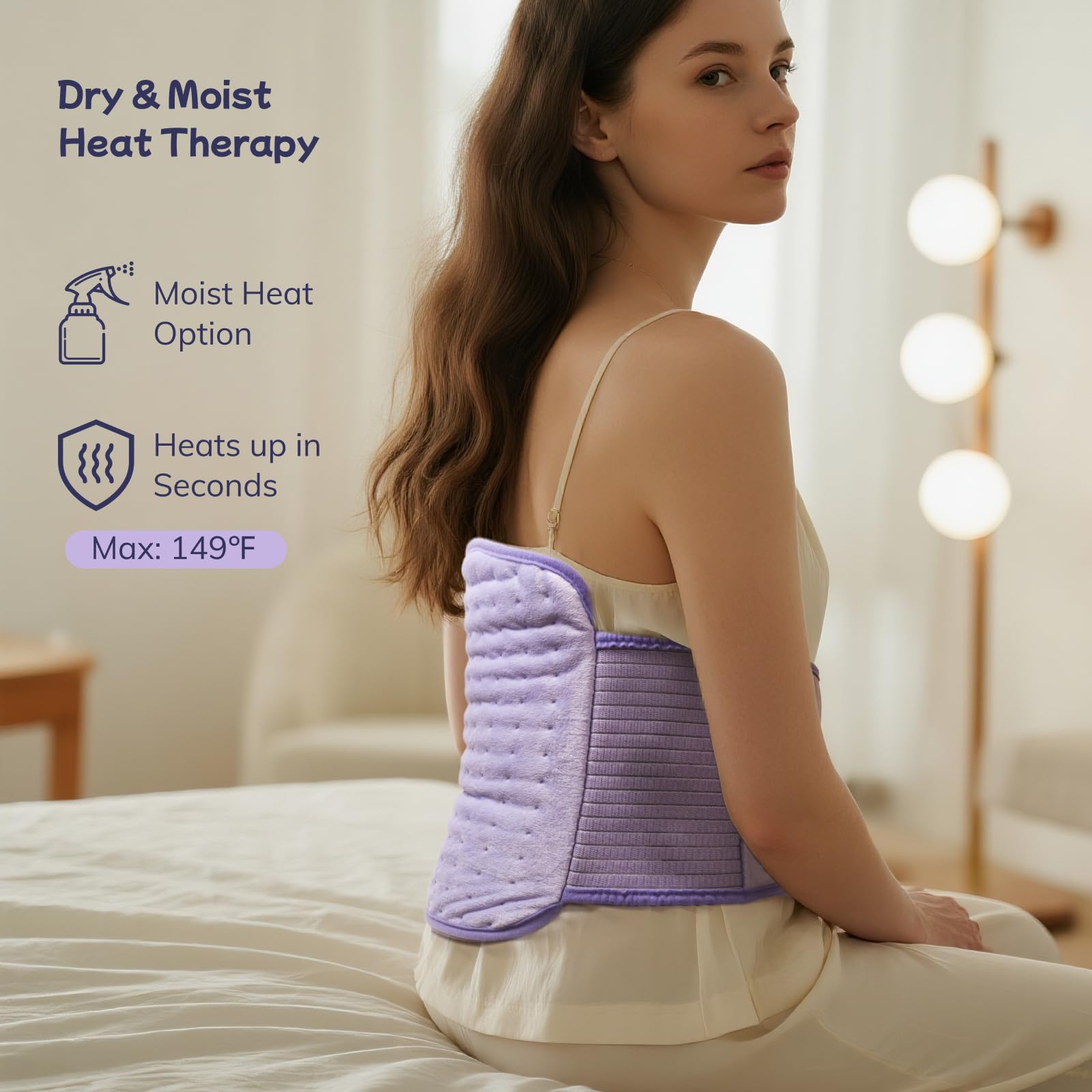 Diseño ergonómico que se adapta a la cintura para uso diario.