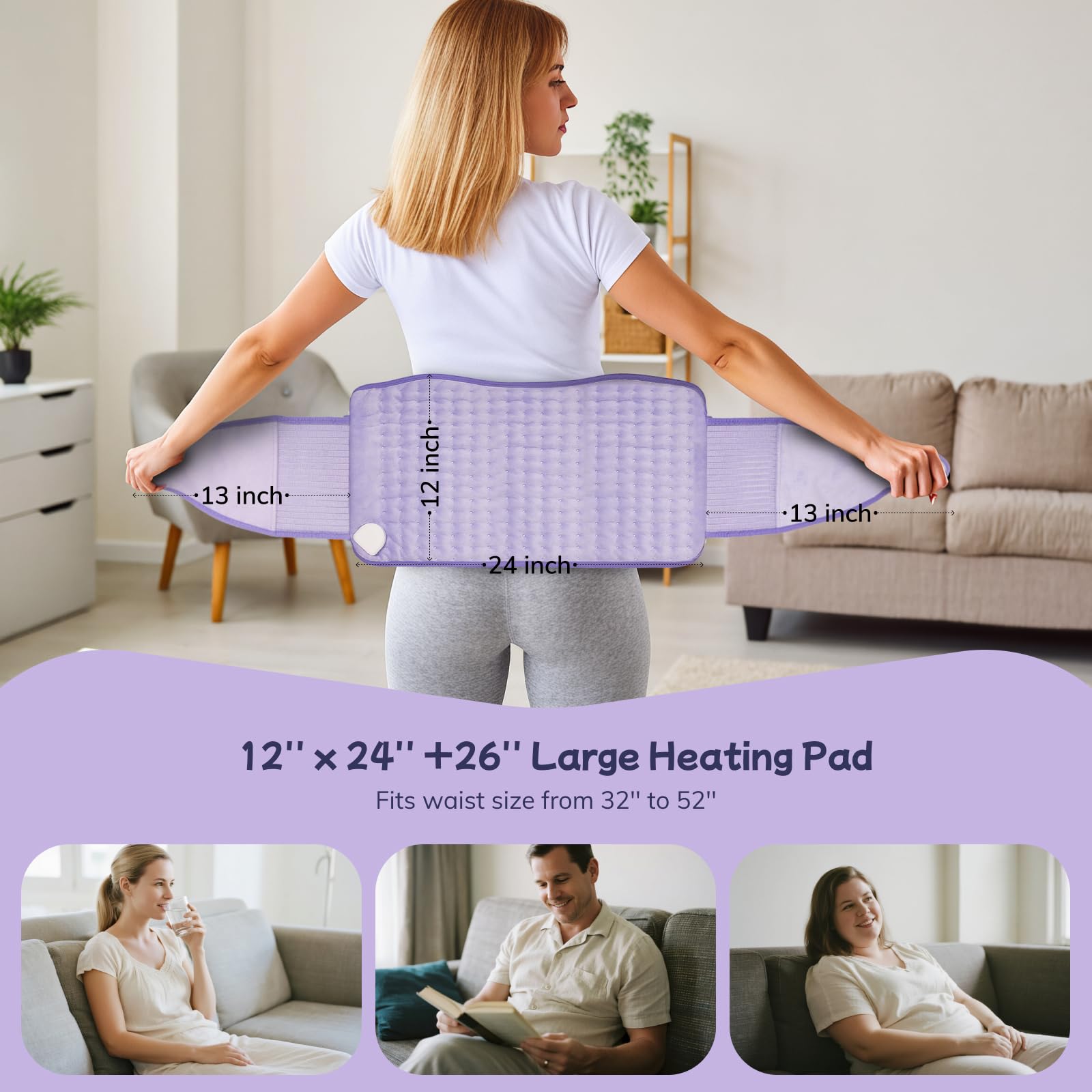 Funda de microfibra lavable para higiene fácil y rápida.