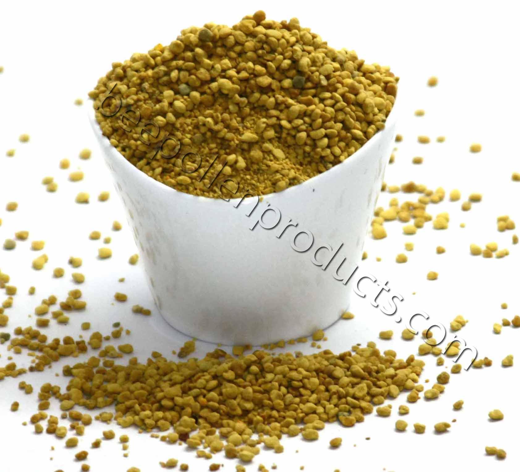 Vilmark polen de abeja, granulos amarillos, perfecto para yogur o batidos.
