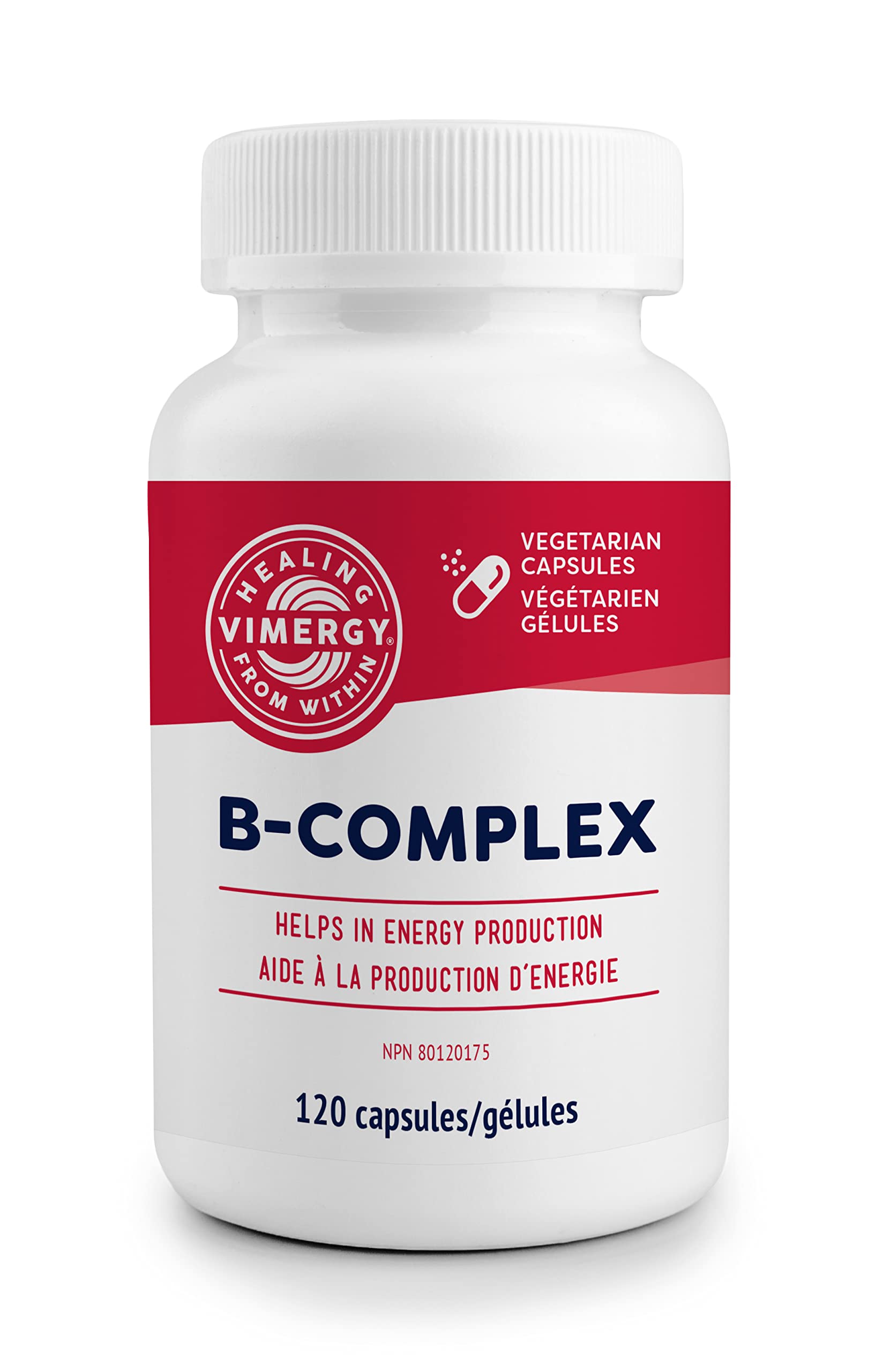 Vimergy Adapto-B Complex: ritual diario, conveniente para estilo de vida saludable.