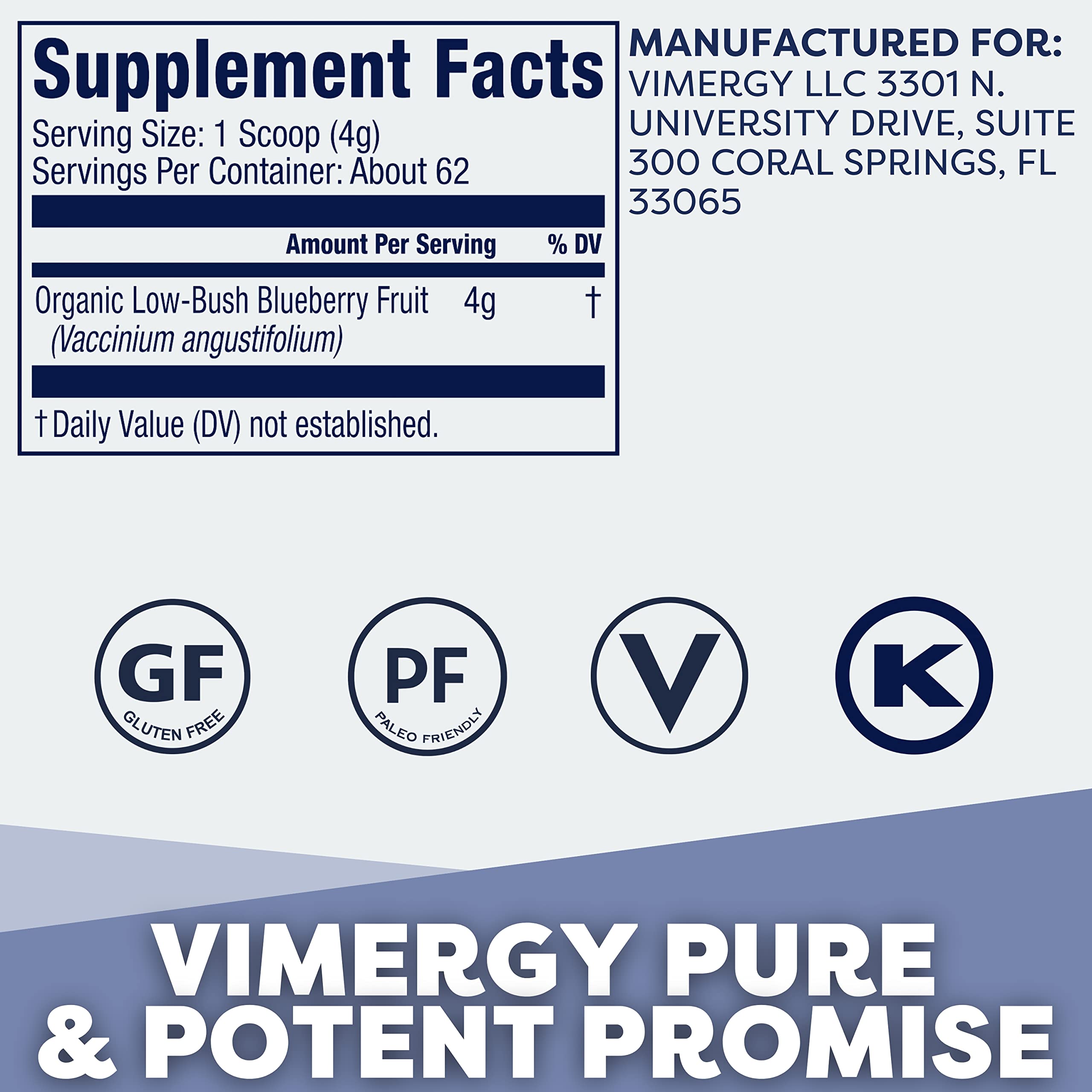 Cuchara dosificadora de Vimergy, medida ideal para cada porción.