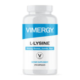 Vimergy Lisina: cápsulas para apoyar piel, cabello y uñas.