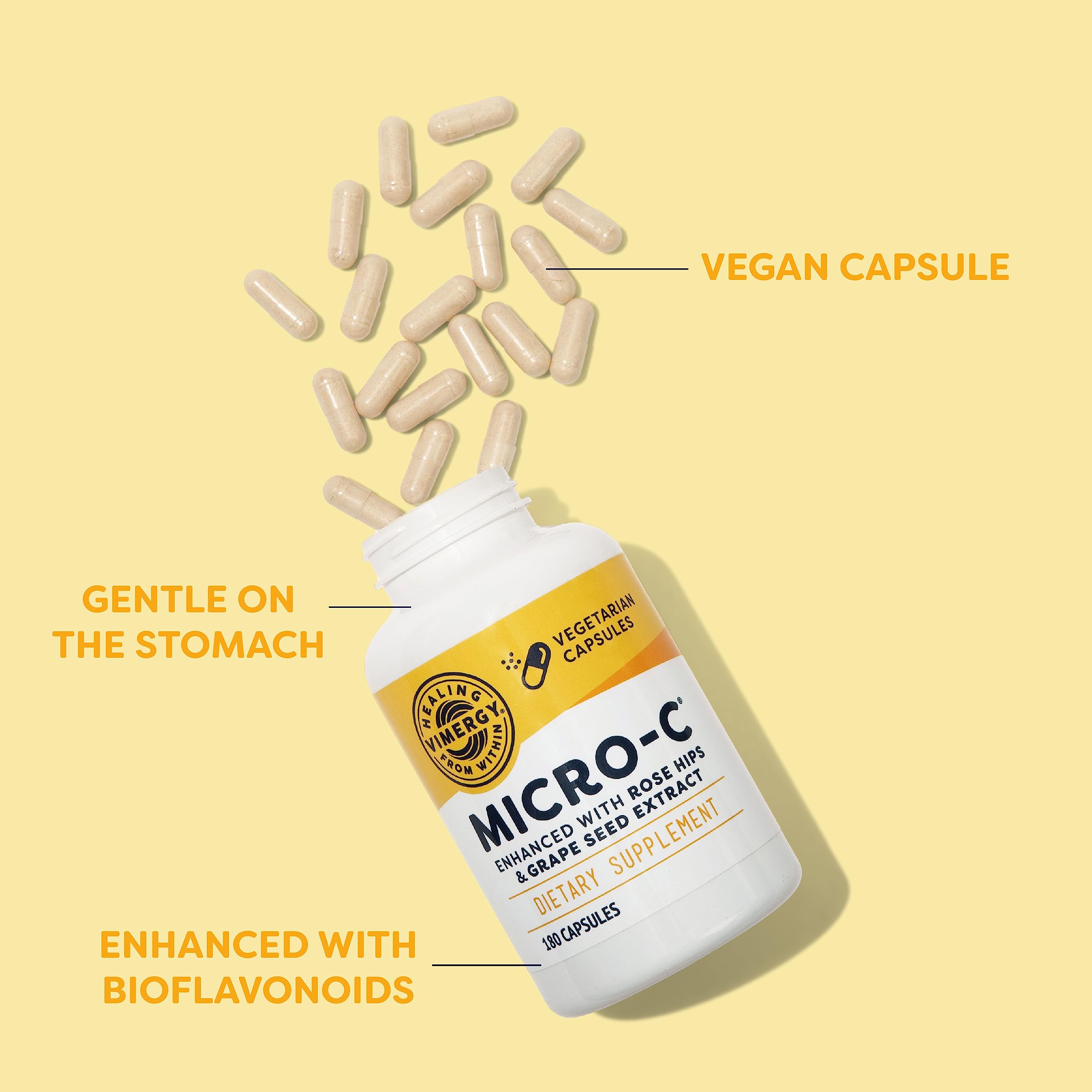 Vimergy Micro-C: cápsulas individuales, toma conveniente y suave
