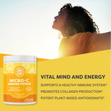 Vimergy Micro-C Immune Power, polvo de sabor citrico, consumo suave para estomago