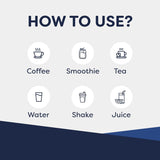 Vimergy Regaliz añadido a batido para digestión.