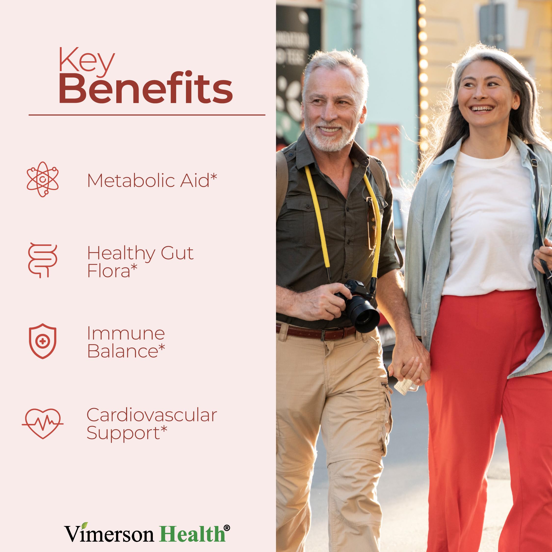 Vimerson Health Berberina cápsulas diarias para uso sostenido