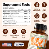Vimerson Health BioPerine mejora absorción de quercetina y cúrcuma para uso diario