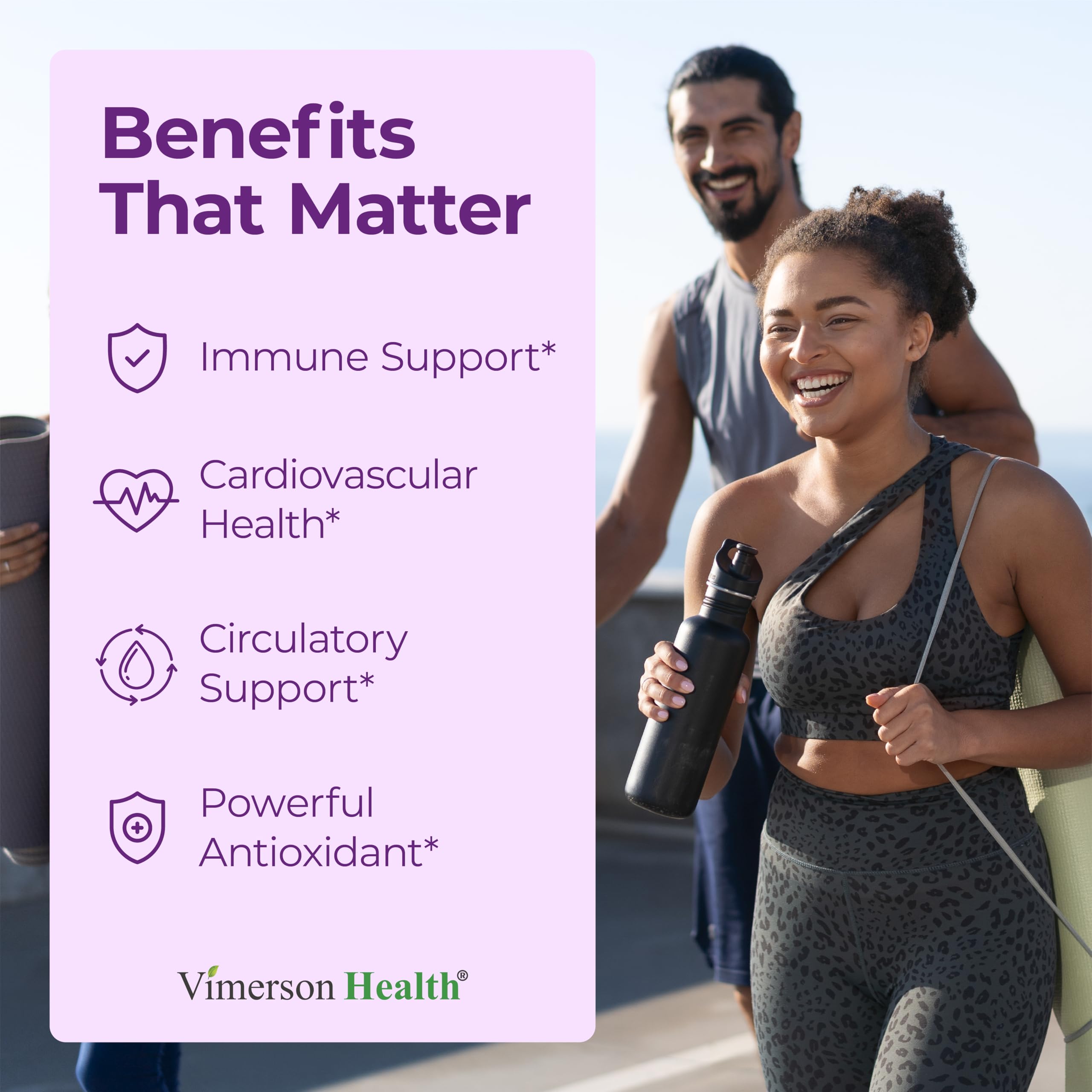 Vimerson Health Cápsulas de 750 mg para ingesta diaria conveniente.