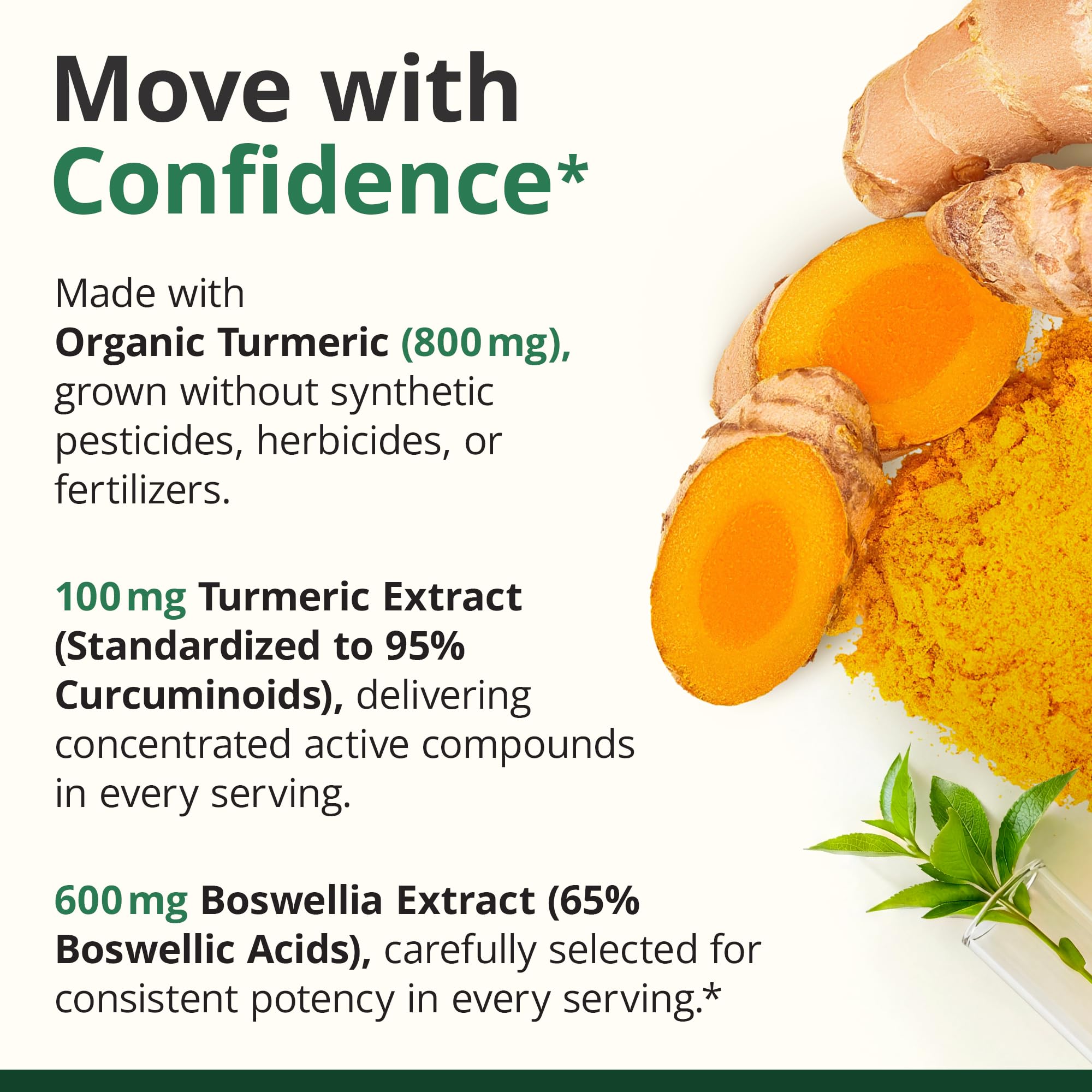 Vimerson Health curcuminoides 95% en cúrcuma, ingrediente clave para apoyo general.