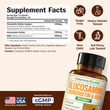 Vimerson Health Glucosamina Condroitina MSM: cápsulas apiladas para uso diario