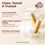 Vimerson Health ingredientes clave quercetina, bromelina y boswellia para movilidad