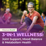 Vimerson Health apoyo al metabolismo en cápsulas para energía sostenida.