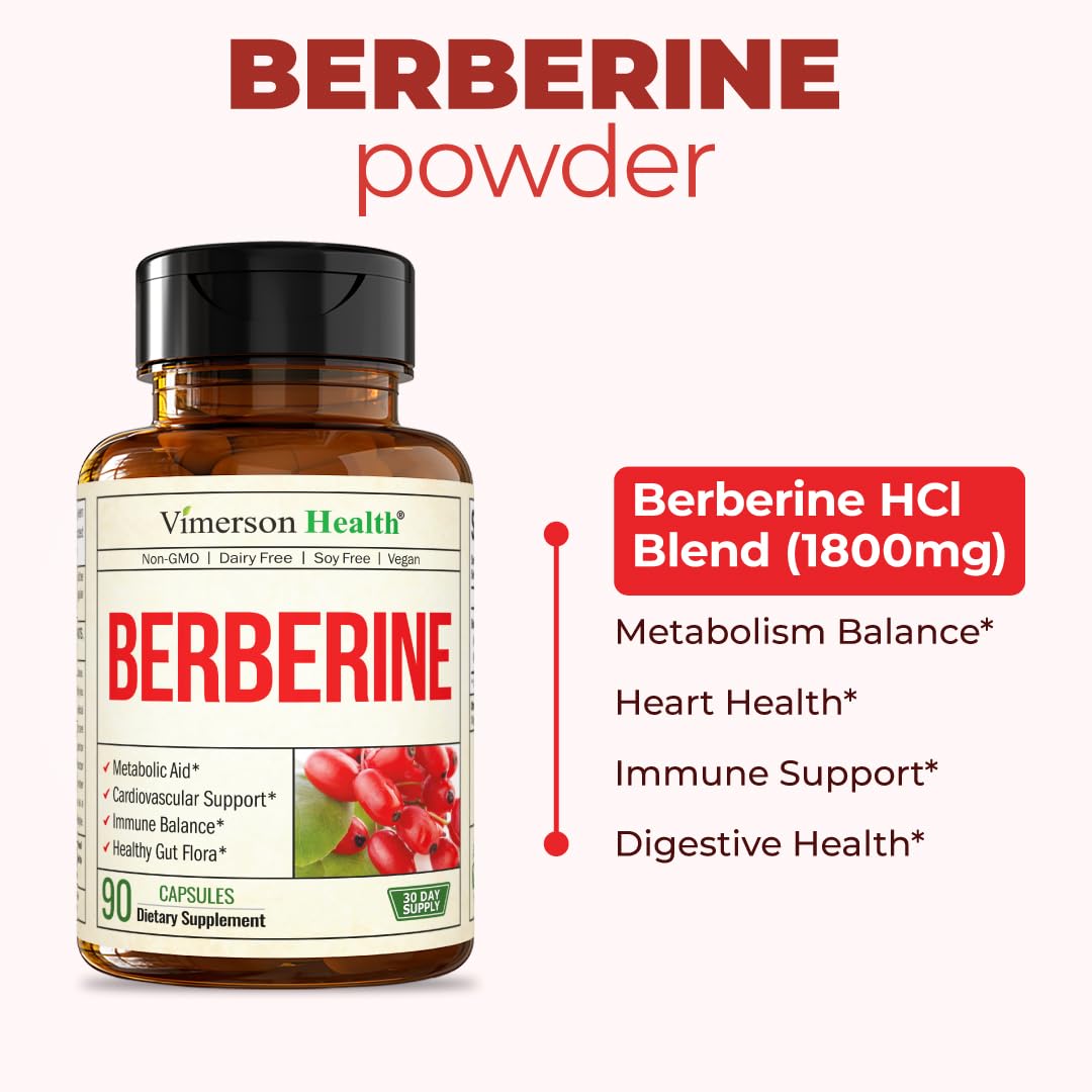 Vimerson Health Berberina proceso cgmp-NSF para calidad