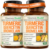 Vimerson Health Quercetina con Bromelina en cápsulas para apoyo inmunitario