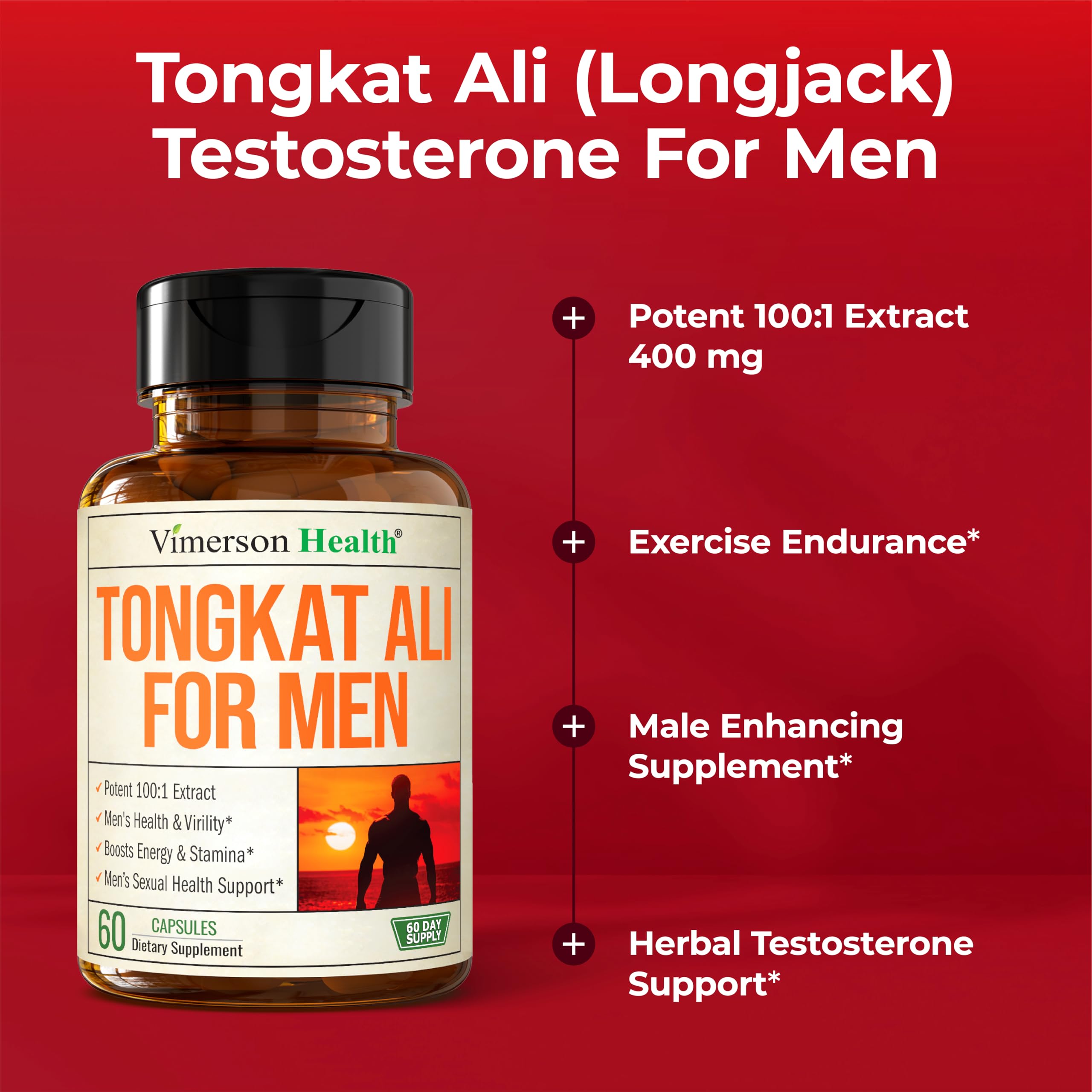 Equilibrio hormonal saludable con la fórmula de alta potencia de Vimerson Health.