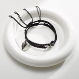 Corazón imantado en acero inoxidable de Vimiew, pulsera duradera para uso diario.