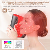 VINCAOR máscara LED para cuello, ayuda a mejorar firmeza percibida.