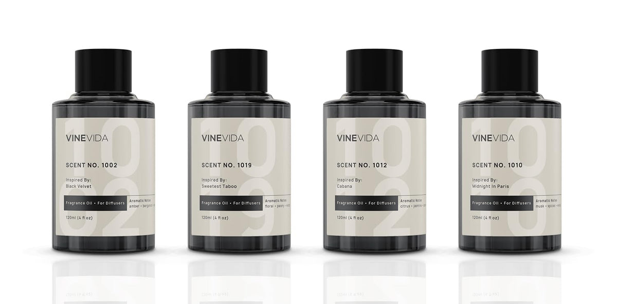VINEVIDA botella fragancia No.1002 para crear atmósfera premium en casa.