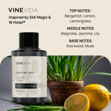 VINEVIDA No.1003 aceite para difusor, fragancia premium para oficina.