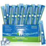 VINSULLA empaques portátiles para higiene bucal en cualquier lugar.