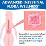 Gomitas con prebióticos 1800mg para entorno intestinal estable