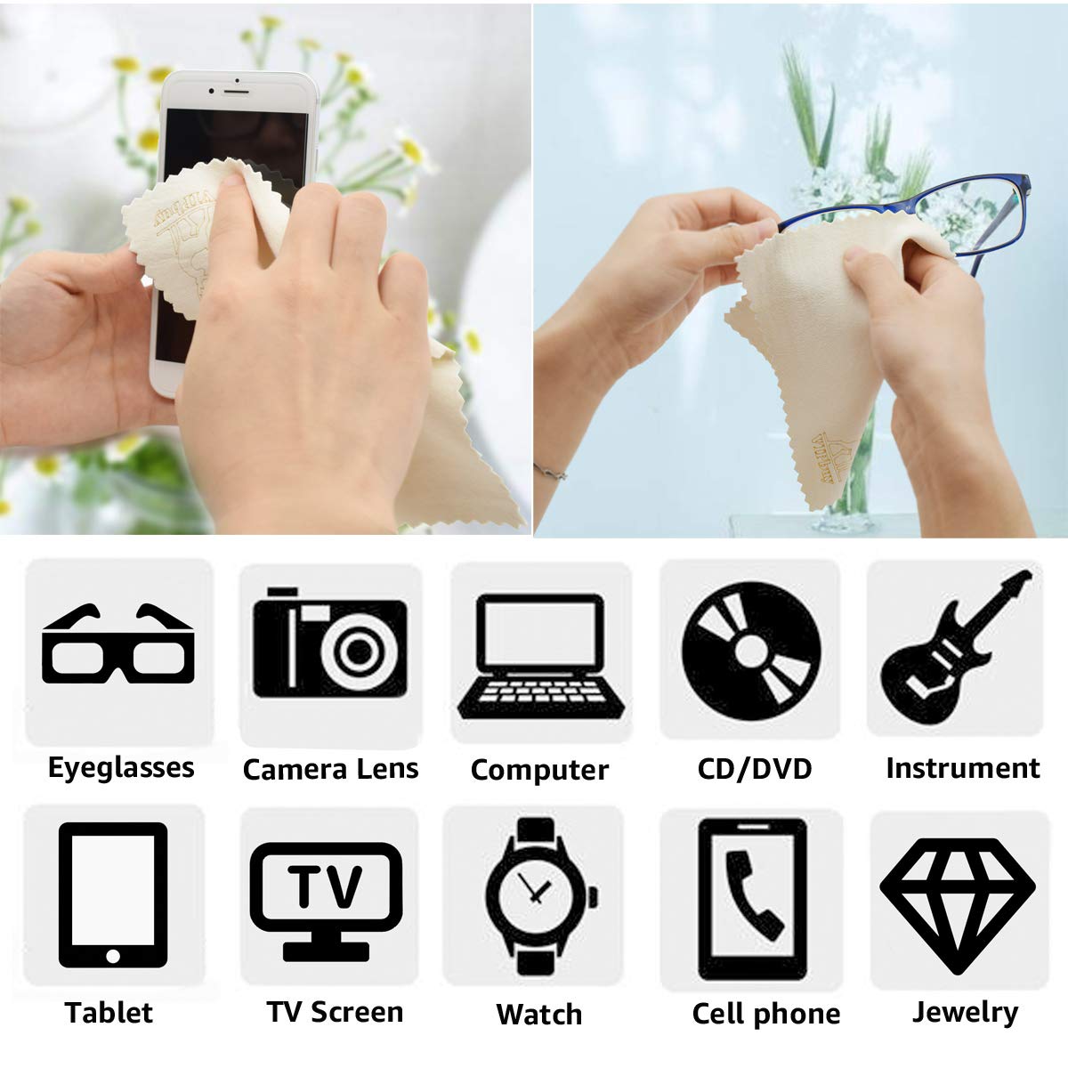 VIPbuy paño para cámara y lentes, evita rayaduras