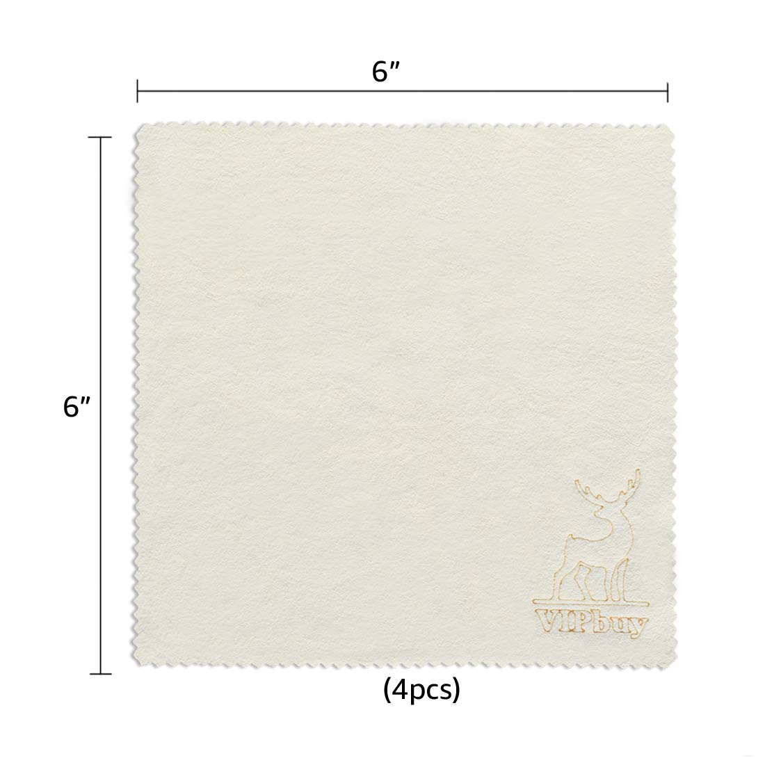 VIPbuy textura suave de gamuza para limpieza delicada de superficies