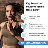 Viraldine, aplicador nasal para dosis precisas en cada uso.