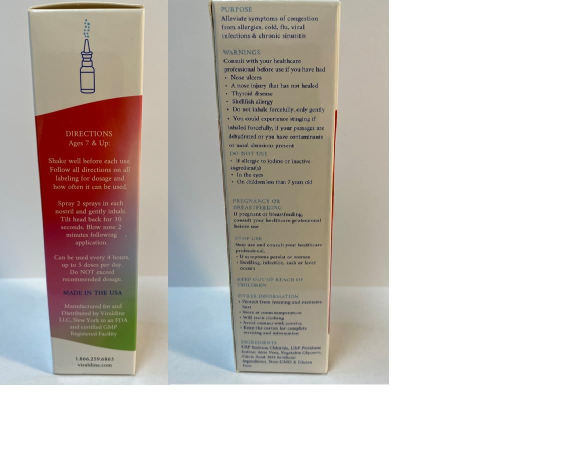 Viraldine libre de alcohol y aditivos para una experiencia suave.