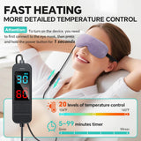 Visader ajuste de temperatura con 20 niveles para sesiones personalizadas.