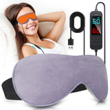 Visader mascarilla ocular caliente, diseño ergonómico para lectura o descanso.