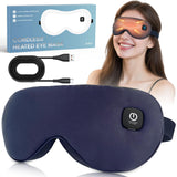 Visader máscara de ojos calefactable inalámbrica, vista general para relajación suave y confort.