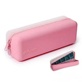 Visfresh caja lentes diarios rosa, almacenamiento compacto para viaje y organización diaria.