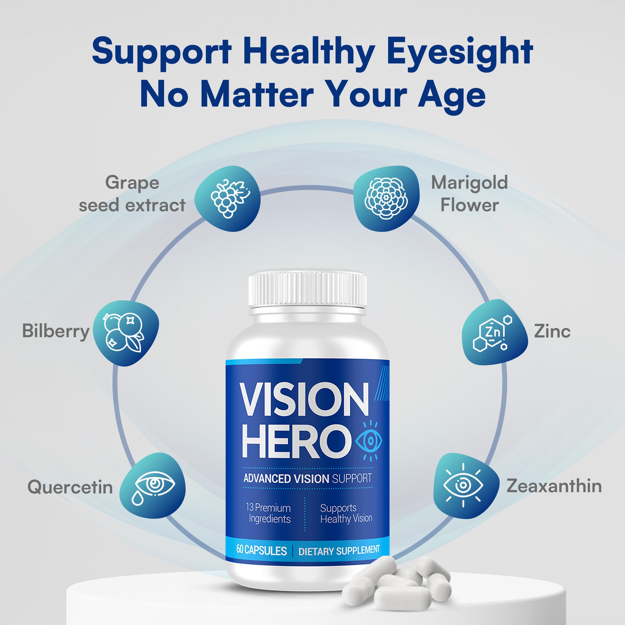 Vision Hero, cápsulas en mano, experiencia suave para lectura y uso frecuente.
