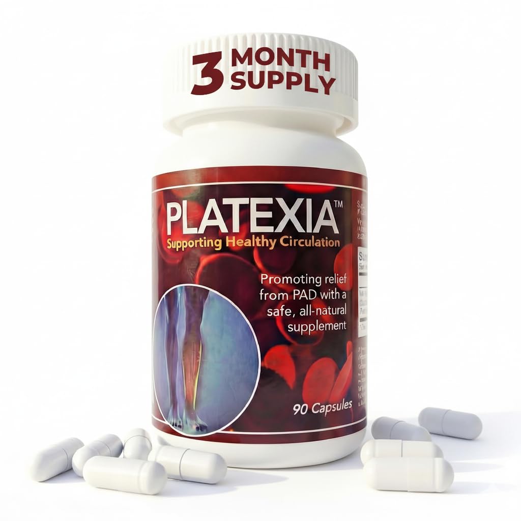 Vision Nutraceuticals Platexia 3000 FU nattokinase, apoyo posible a la circulación.