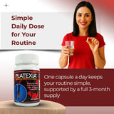 Vision Nutraceuticals Platexia, certificado kosher para tranquilidad de uso.