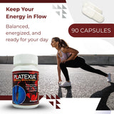 Vision Nutraceuticals Platexia, dosis diaria para uso estable.