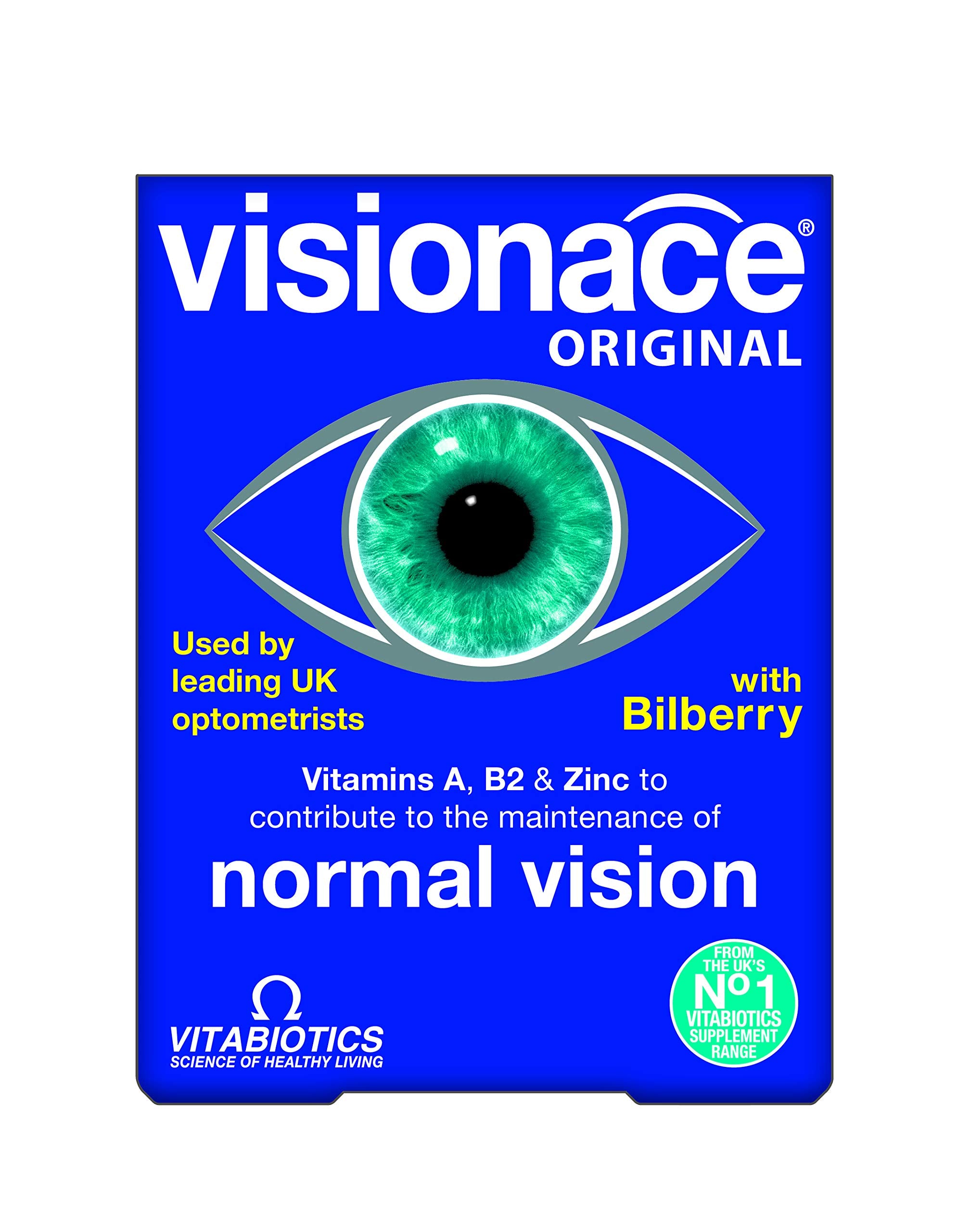 Visionace Original bote con etiqueta, fórmula de 23 micronutrientes