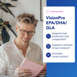 VisionPro aceite de borraja para apoyar GLA en la película lagrimal