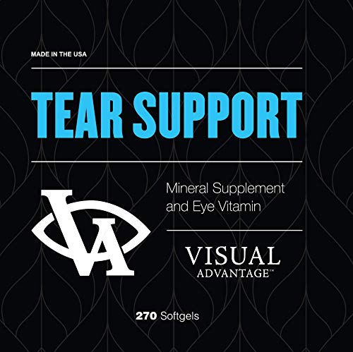 Visual Advantage Tear Support: cápsulas suaves fáciles de tragar para cuidado ocular