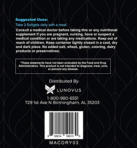 Visual Advantage equilibrio de humedad ocular: apoyo nutricional para ojos sanos