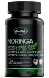 Sello de calidad Vita Field Moringa garantiza seguridad y consistencia.