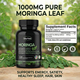 Suministro de tres meses de Vita Field Moringa para conveniencia.