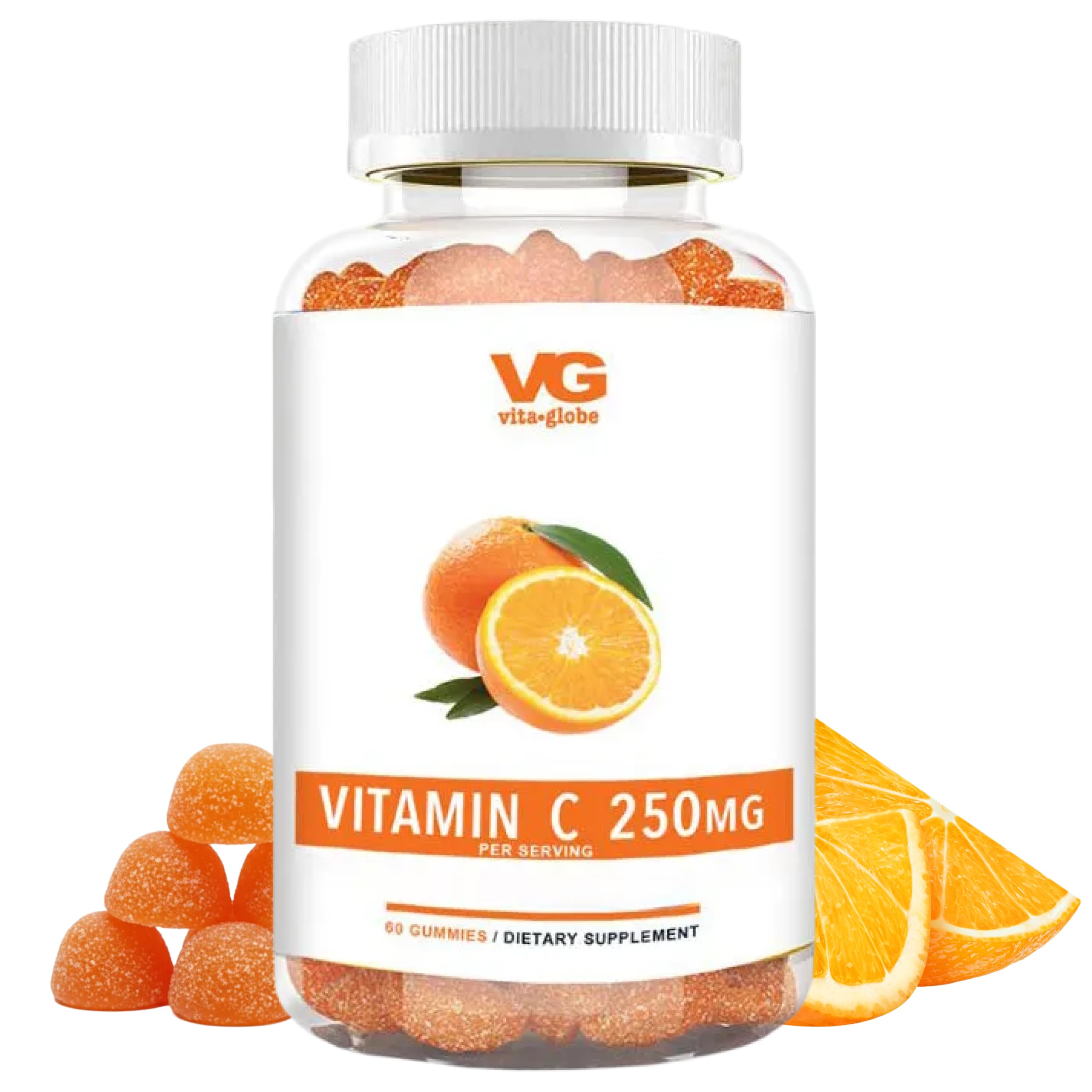 VITA GLOBE gominolas de vitamina C 250 mg, frasco práctico para uso diario